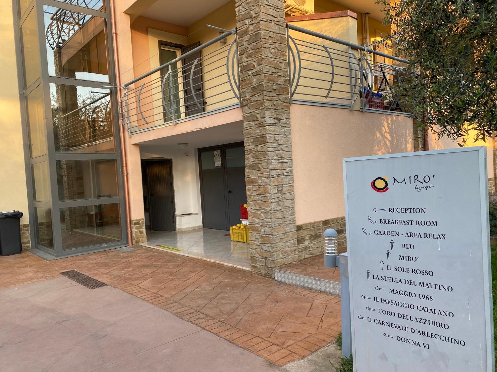 Miro' Agropoli Bed & Breakfast Екстериор снимка
